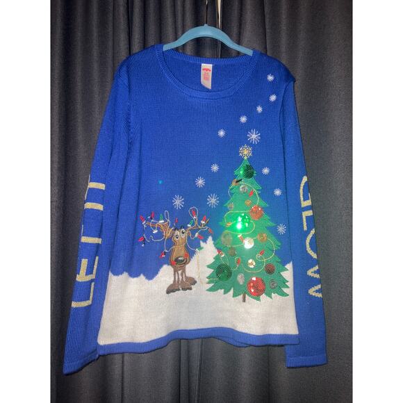 Ugly Christmas Sweater Xmas Size XL - Picture 1 of 3